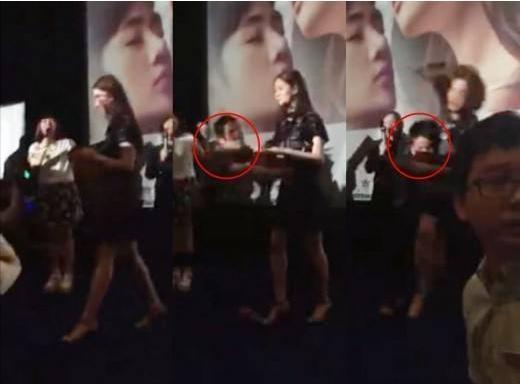 范冰冰和李解舌吻视频女演员被骚扰是常事！范冰冰胸部多次被