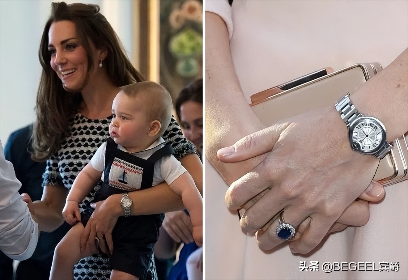 英国女王戴安娜王妃的手表,戴安娜王妃同款手表