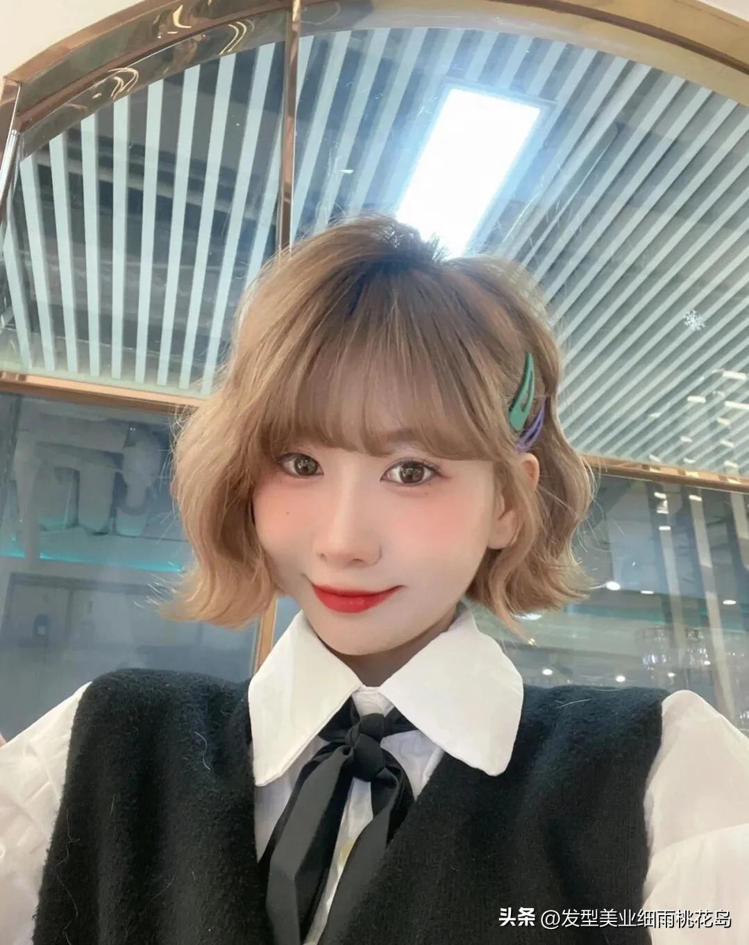 减龄短发乖乖款,乖乖女短发最新款