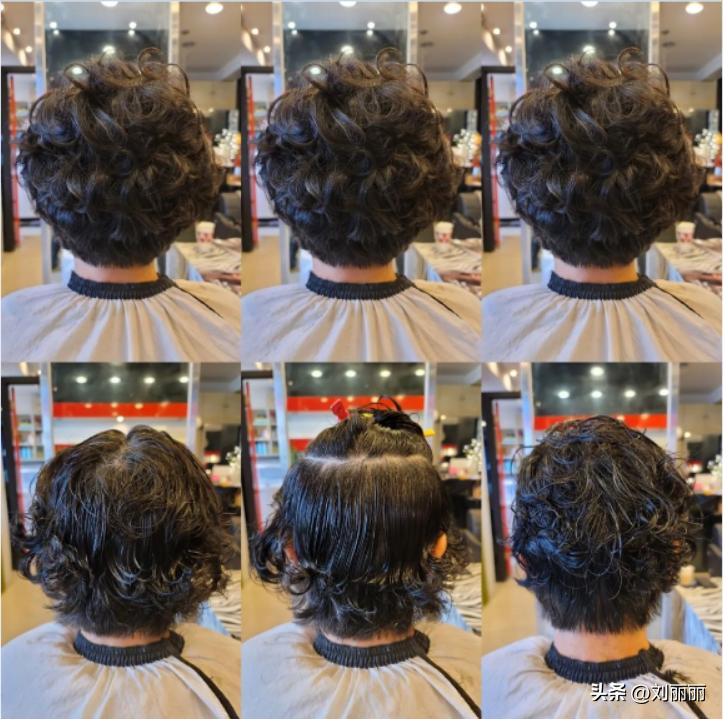 基础女发剪发教程,用剪刀乱剪女孩的头发