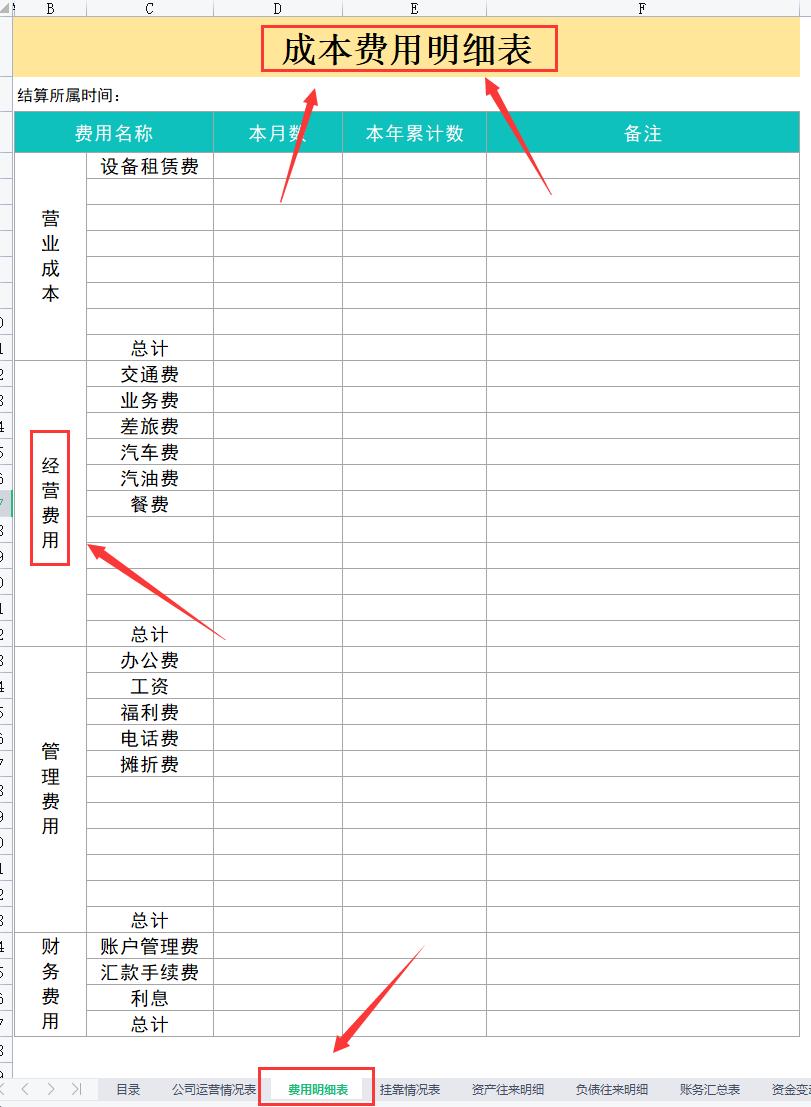 内账会计必须会做哪些表格,会计做内账流程和步骤