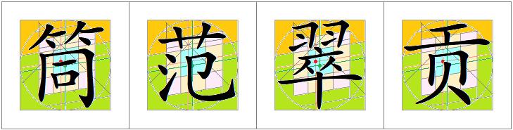 汉字书写的重心,汉字的重心是什么