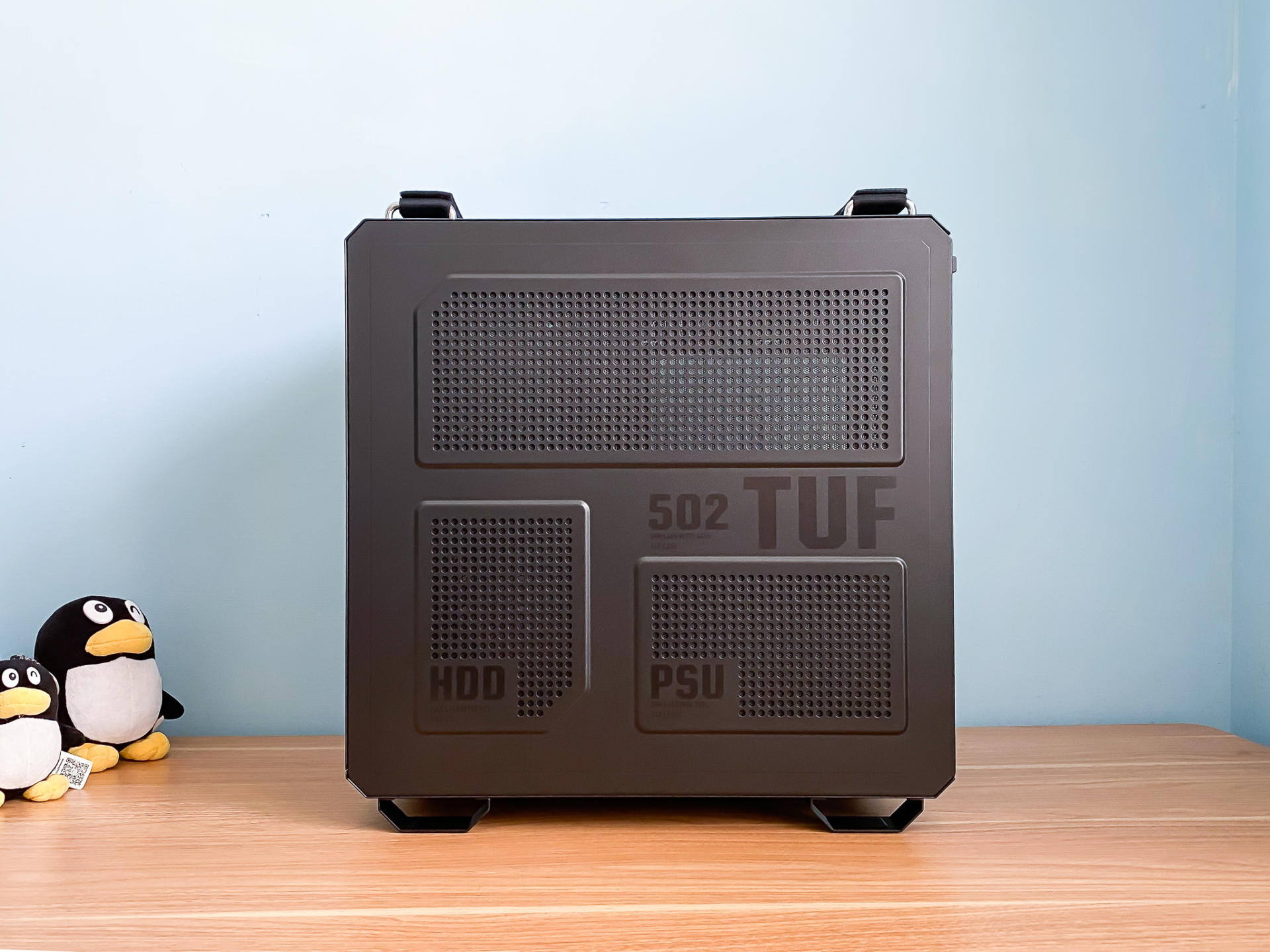 华硕tuf502机箱评测,tuf502弹药库风道布置教程