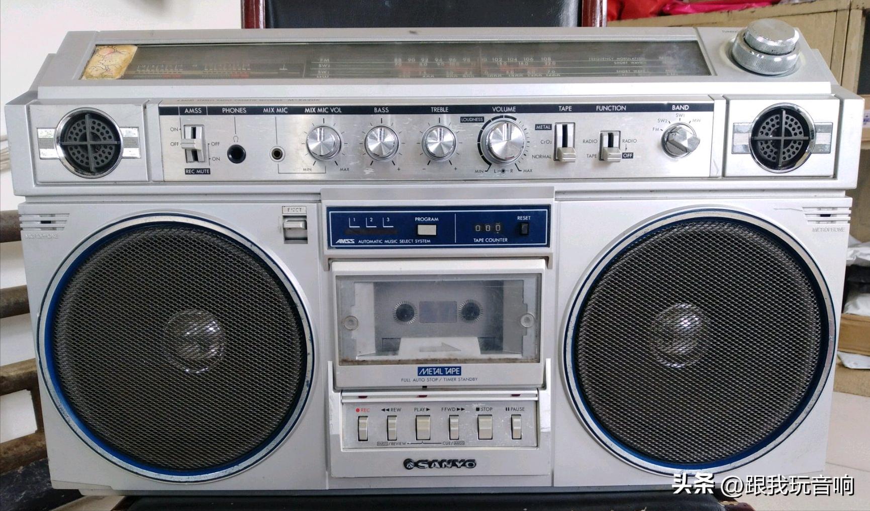 日本最新款三洋收录机,80年代三洋收录机