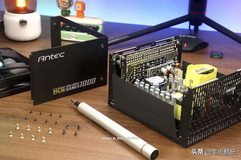 安钛克hcg850w全模组电源接线图解,安钛克机箱电源怎么拆