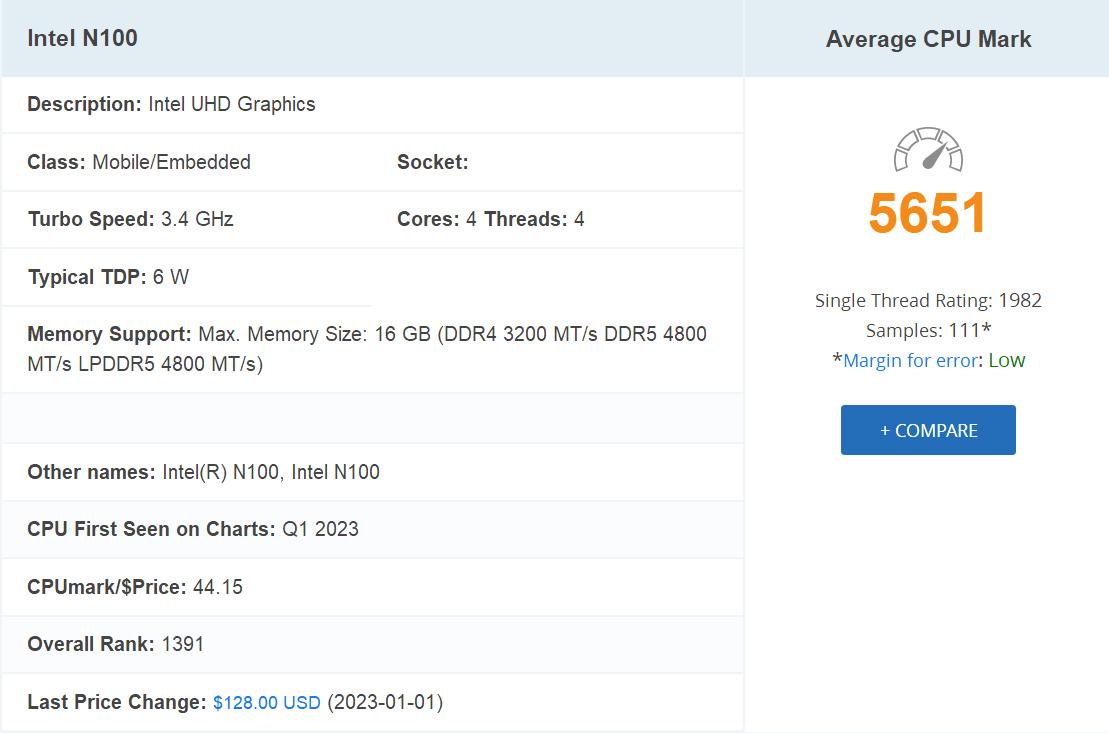 intel12代n100主机评测,inteln100处理器可以做什么