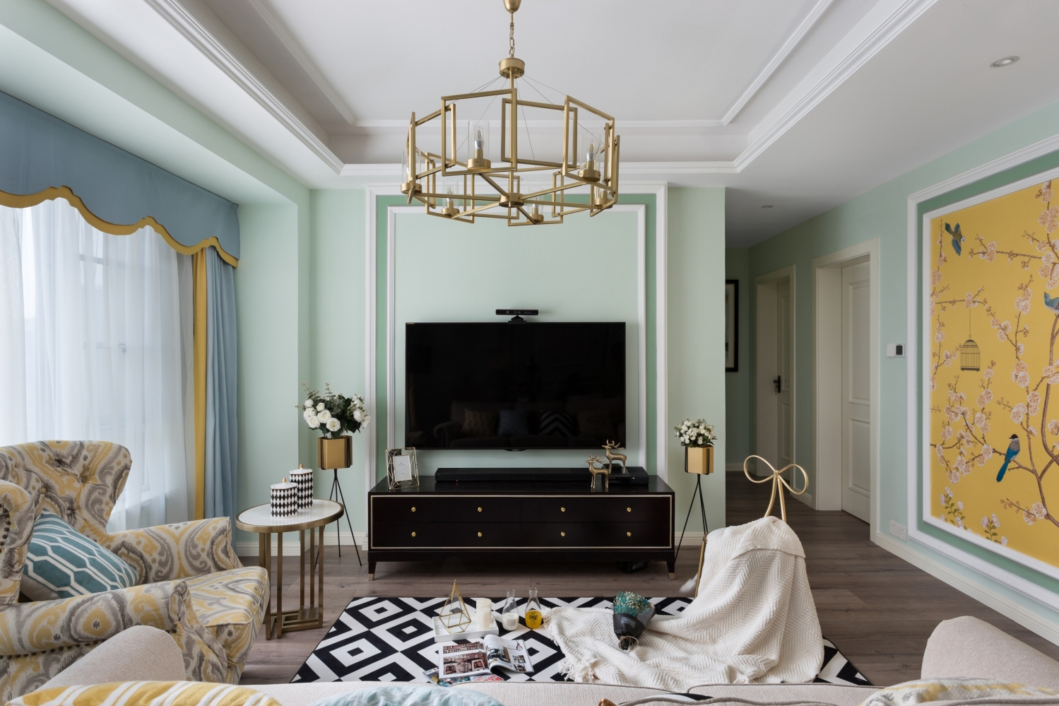 100款卧室背景墙装修效果图,最耐看的轻奢背景墙