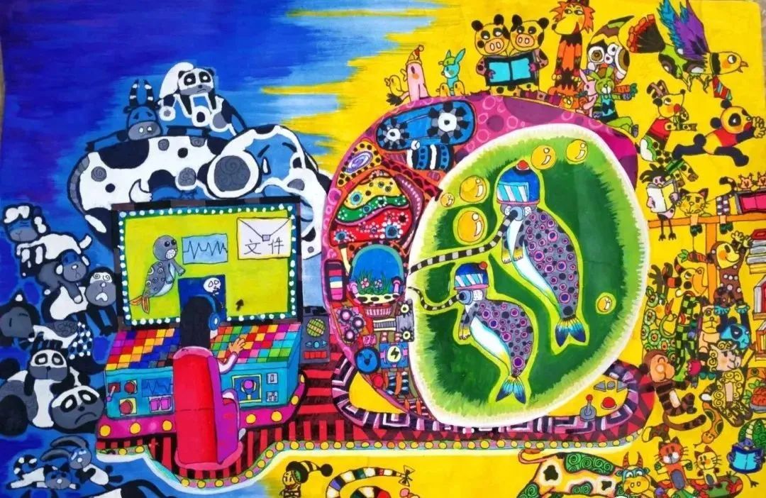 科幻画大全让科学插上艺术的翅膀,插上梦想的翅膀科幻画