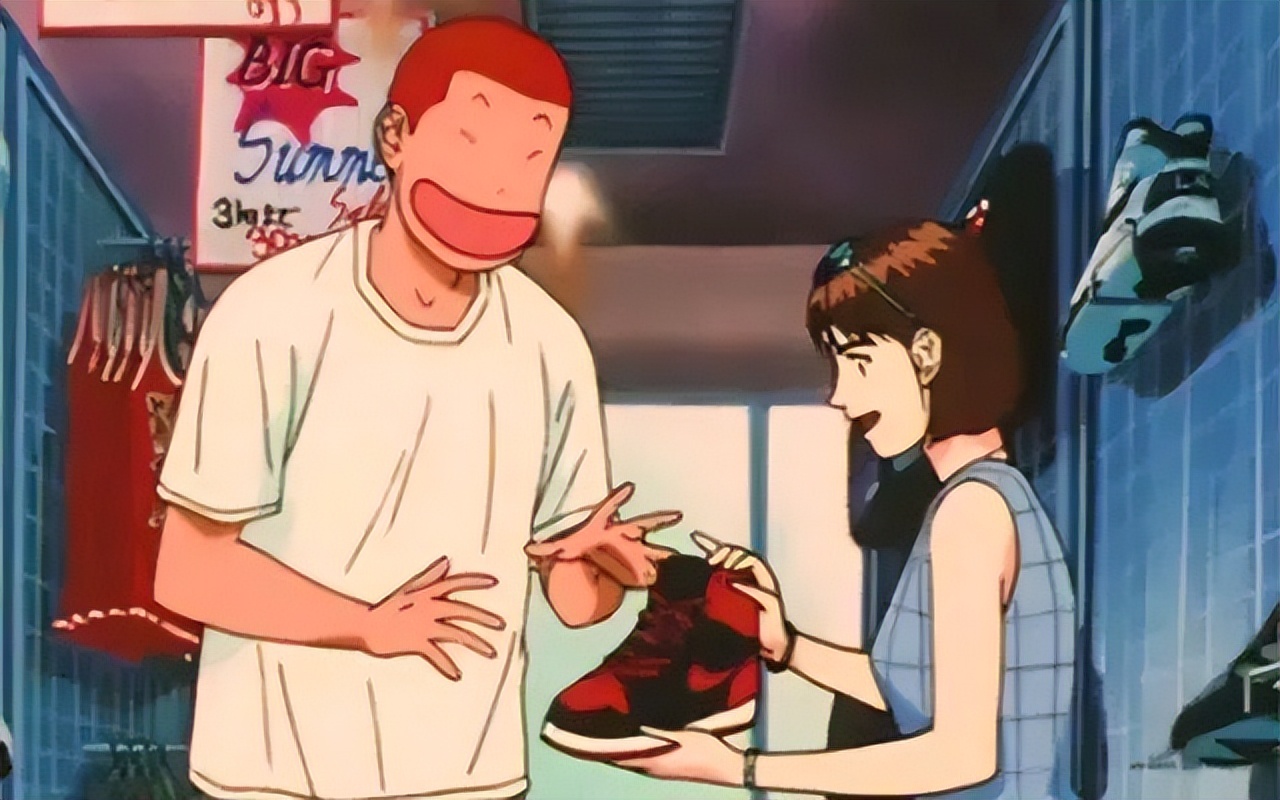 灌篮高手里队员们穿什么鞋,灌篮高手都穿什么球鞋