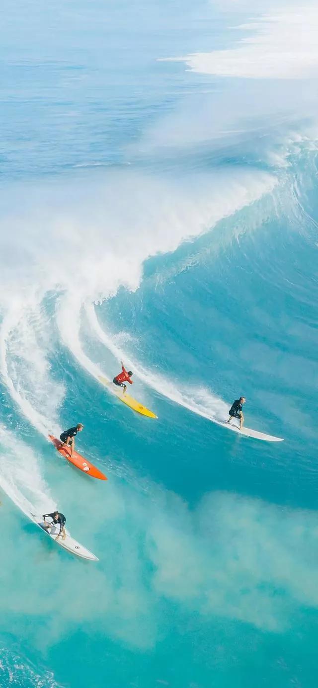 美丽的碧海蓝天壁纸,2018蓝色大海夏天壁纸