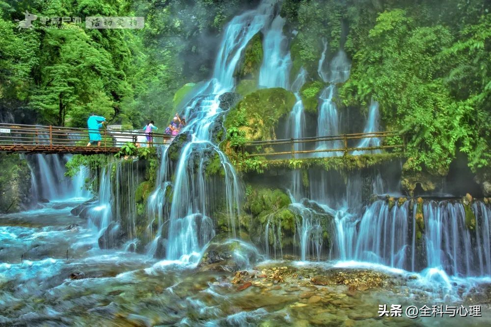 四川大凉山温泉瀑布视频,四川大凉山螺髻山温泉瀑布