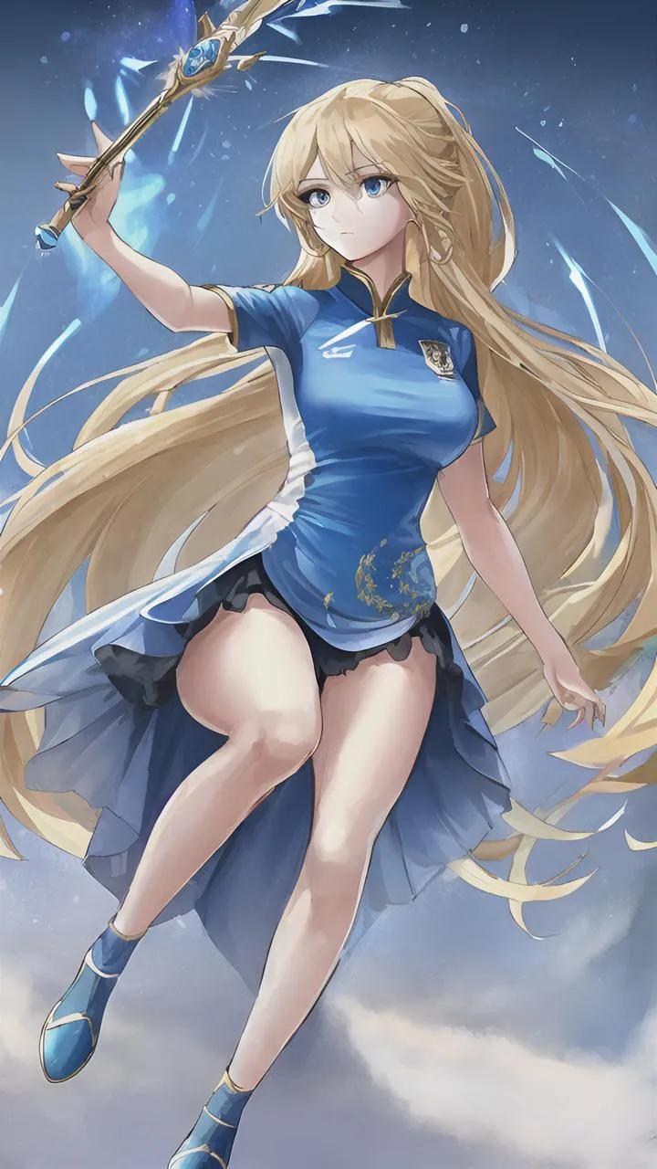 世界杯足球宝贝彩妆绘画,ai绘画足球少女