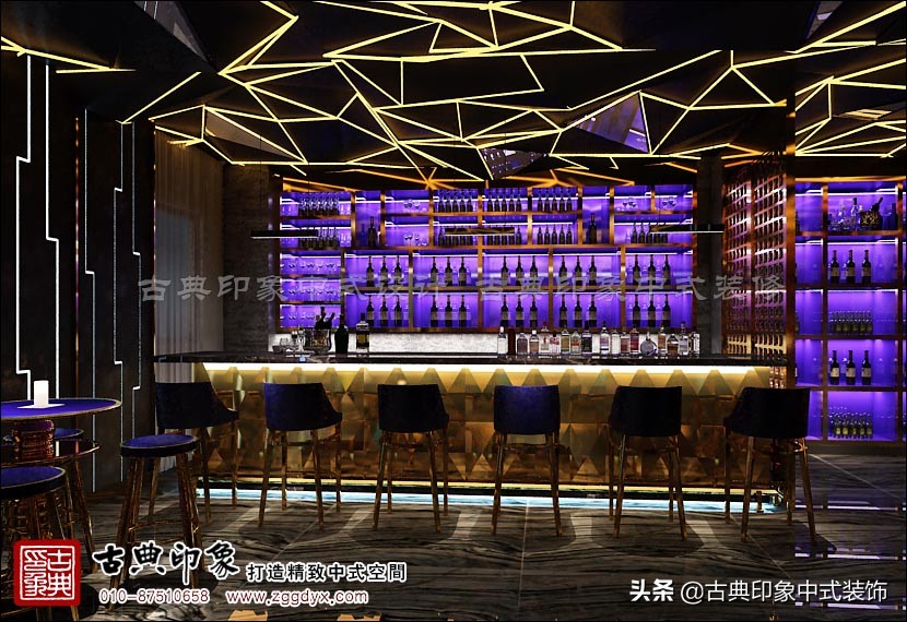 中式风酒店装修设计,宫廷中式装修效果