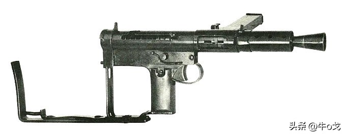 乐高司登冲锋枪,司登冲锋枪结构图