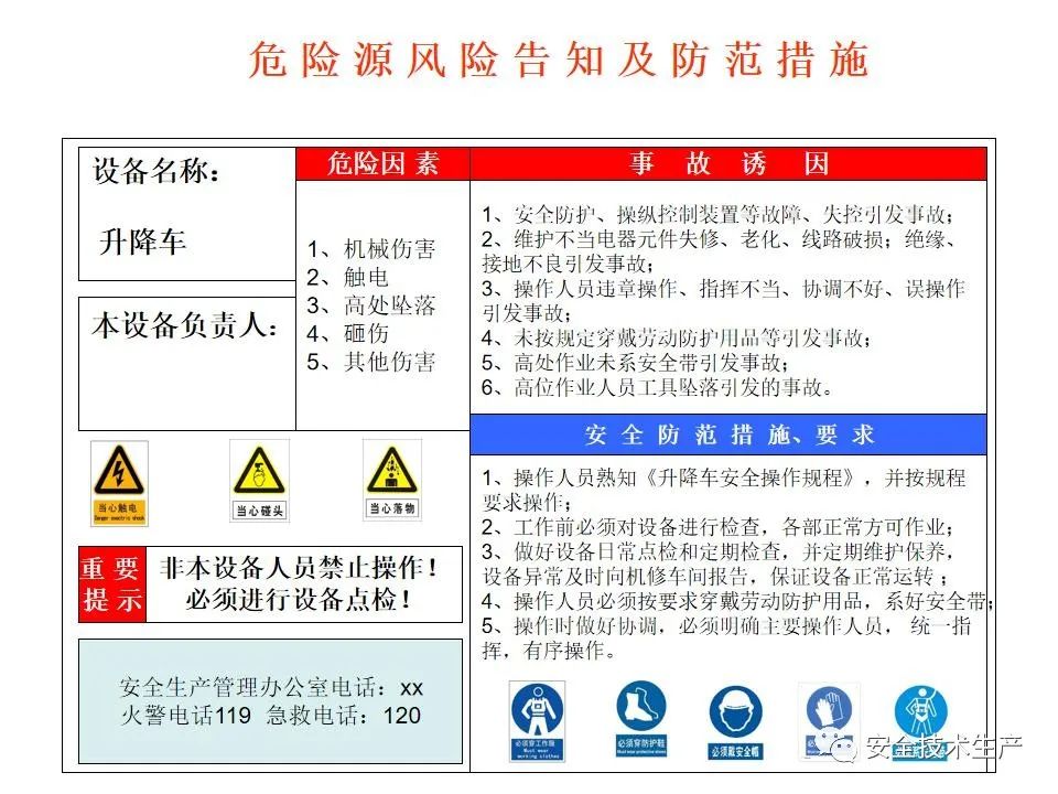 风险点和危险源告知牌,配电柜风险告知牌和危险源告知牌