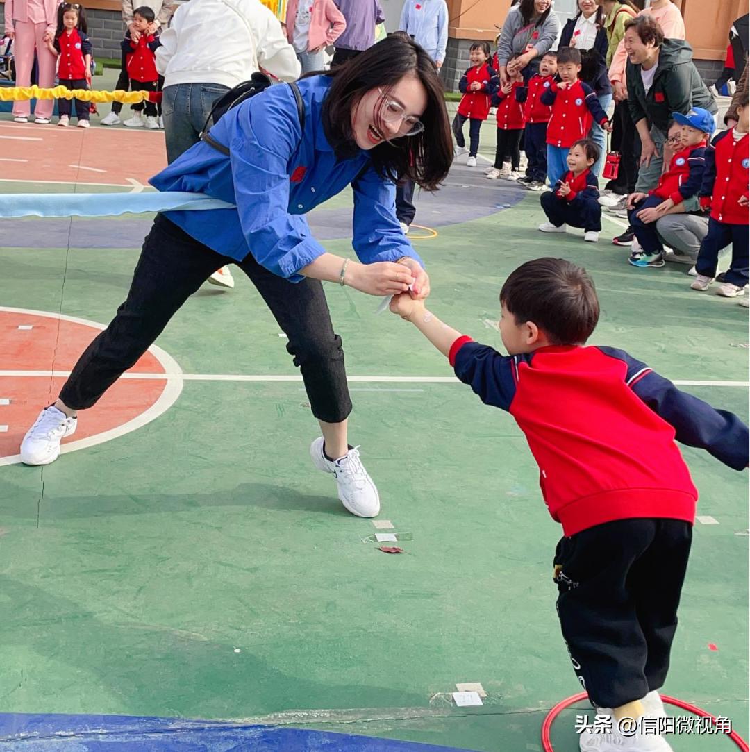 信阳百花幼儿园运动会,文华幼儿园第五届春季亲子运动会