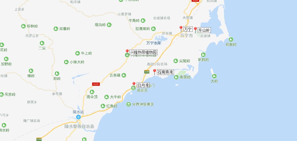 海南东海岸全攻略,海口万宁三亚的景点推荐