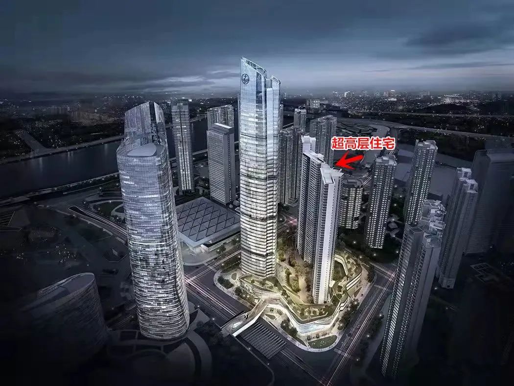 北辰三角洲超高层住宅,北辰三角洲最新高楼