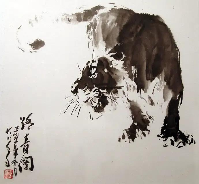 猛虎潜深山长啸自成风出自哪里,猛虎潜深山长啸自生风打一生肖