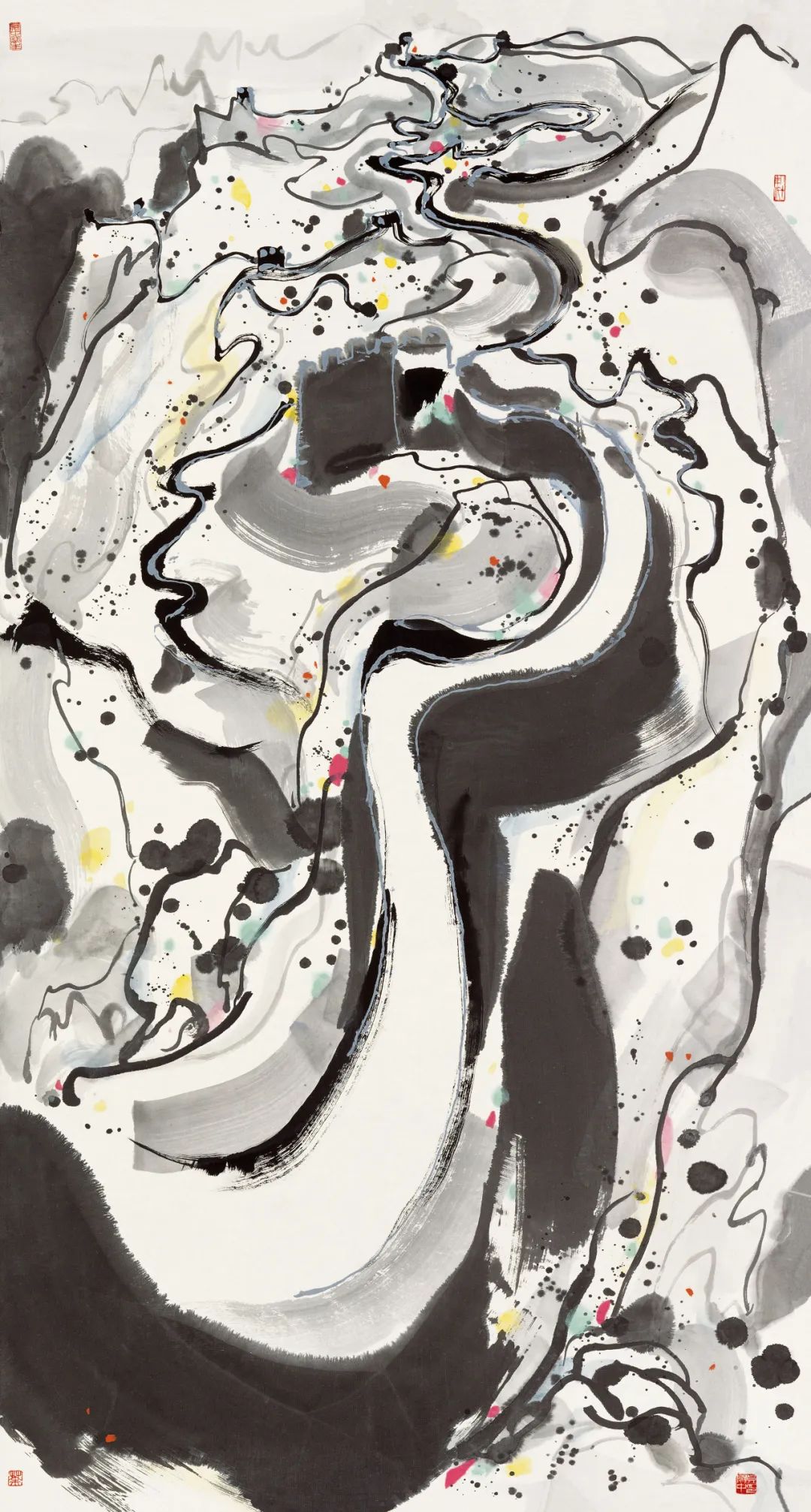 诠释自然之美吴冠中作品欣赏,吴冠中最漂亮的江南山水十幅画