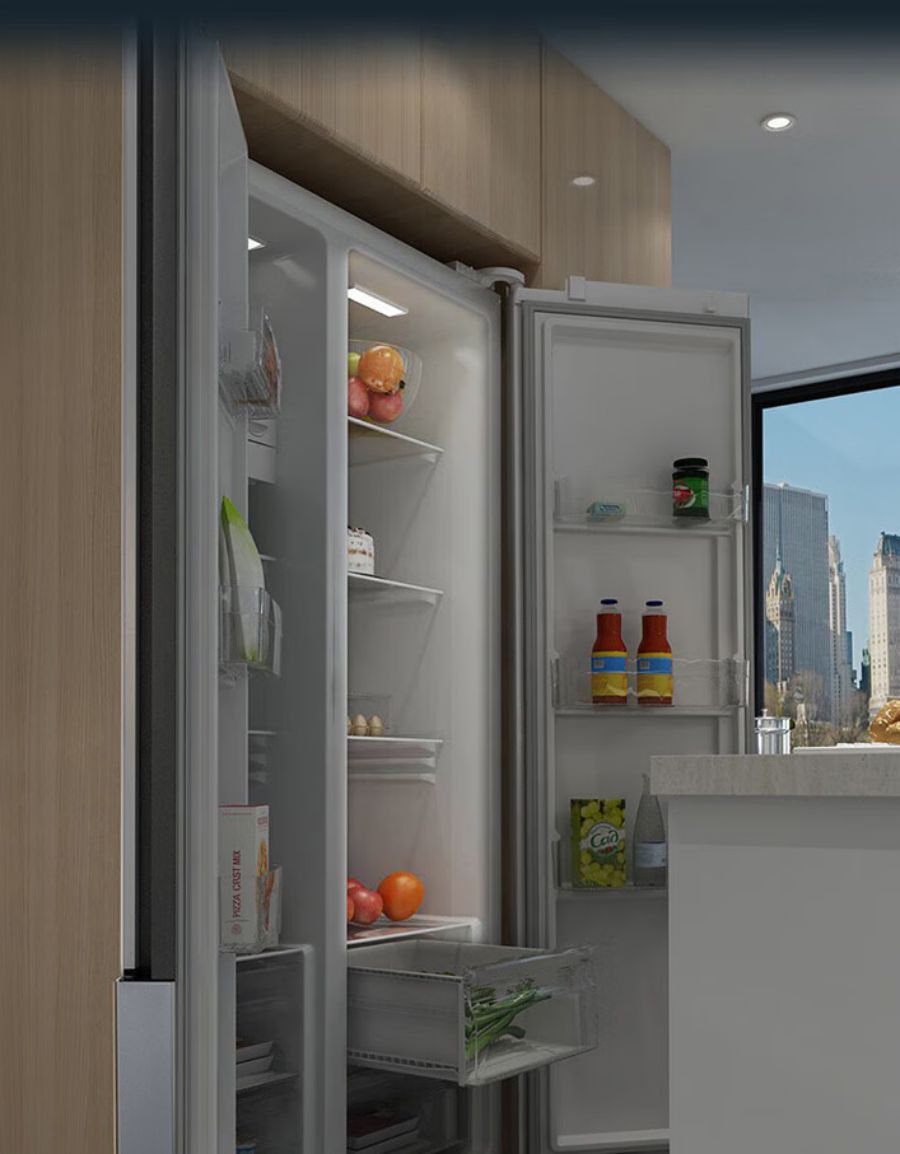 家用嵌入式冰箱多大容量合适,如何挑选内嵌式冰箱尺寸