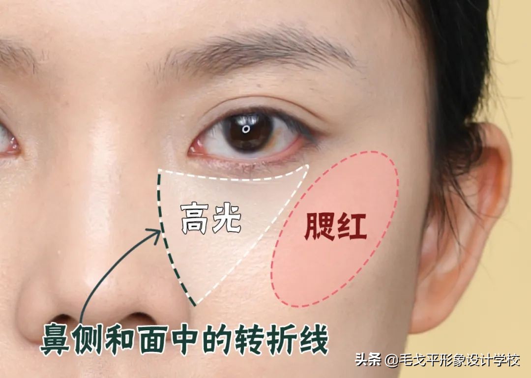 提高面部平整度化妆,如何把面部通过化妆变平整