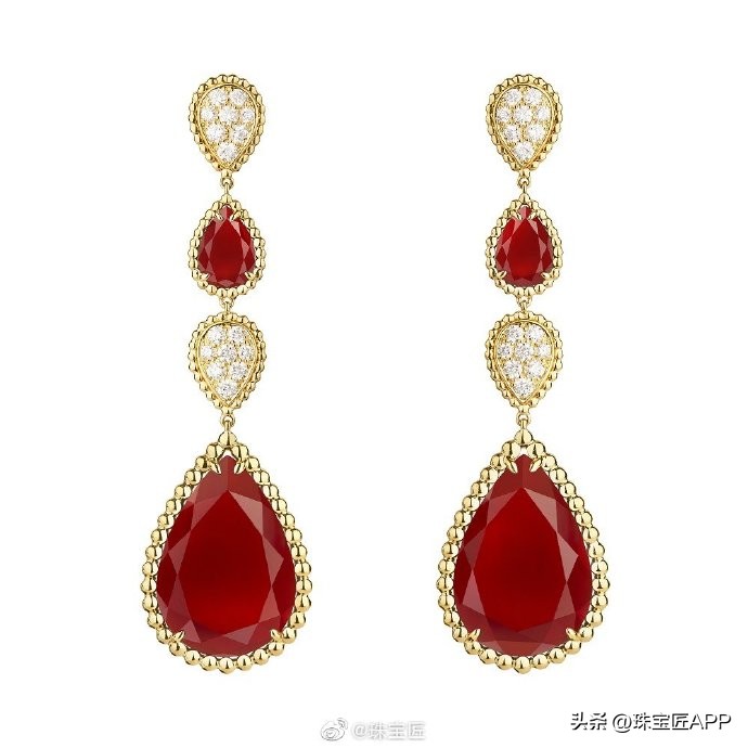 最适合新年戴的9款大牌红色珠宝,红色的珠宝