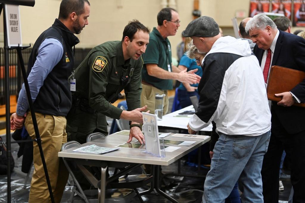 俄亥俄州的毒气泄漏还在燃烧吗,美国俄亥俄州毒气泄漏影响范围