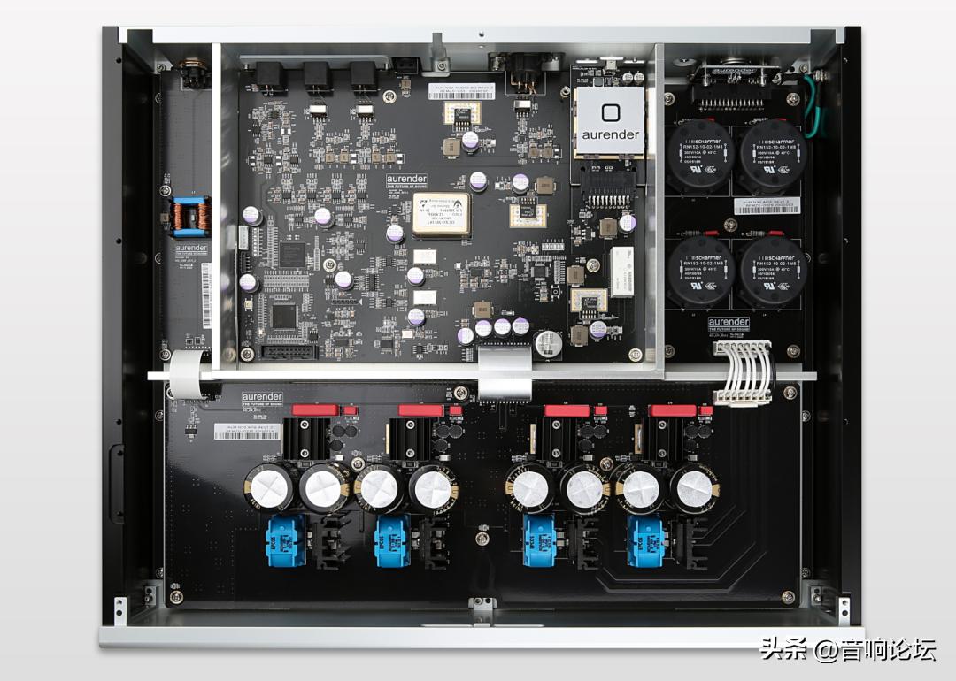 AurenderN30SA二件式数字转盘,搭载8TBSSD固态硬盘