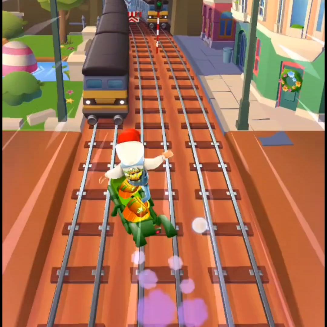 📖：舞弄小茶艺#地铁跑酷