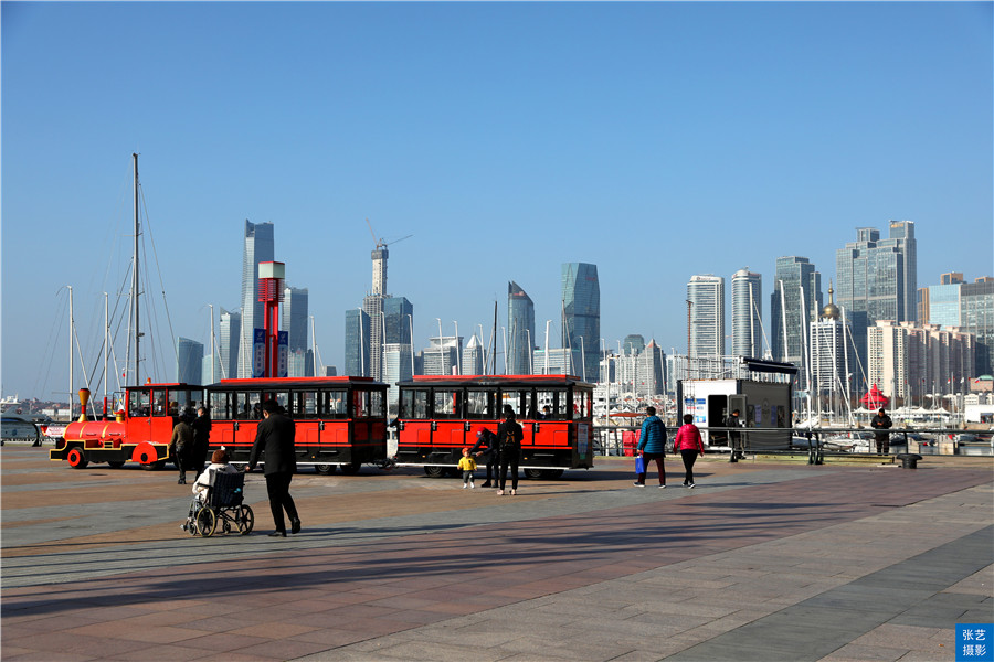 青岛欢乐滨海城网红拍照打卡地,青岛魅力海滨城市