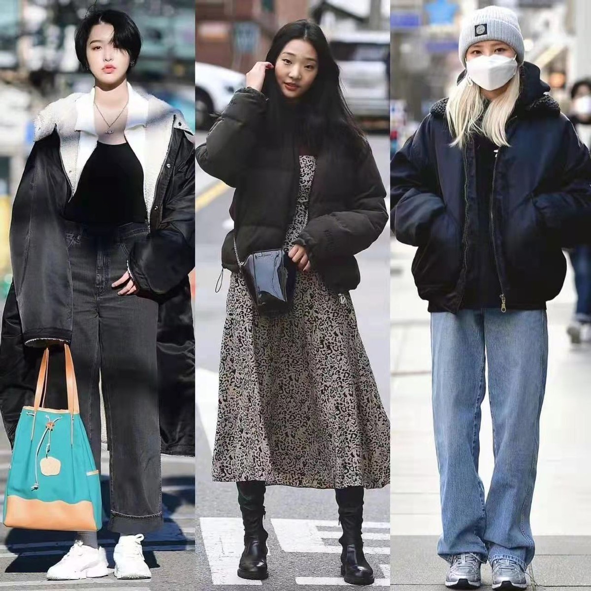 韩国小姐姐穿大衣图片,韩国女明星冬天大衣穿搭