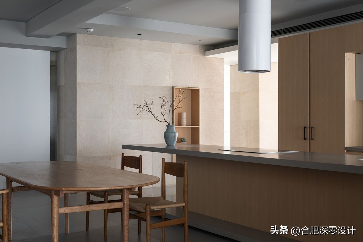 大平层豪宅200平装修客厨一体,180平方3居大平层装修