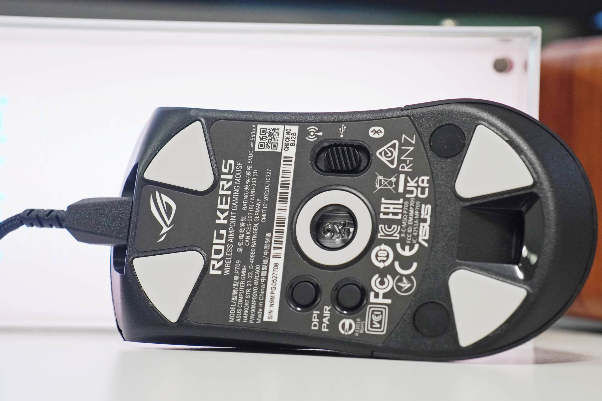 rog月刃无线版鼠标评测,rog月刃与普通无线鼠标对比