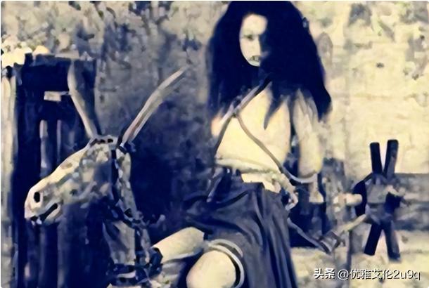 罕见晚清老照片被押赴菜市口,晚清妇女照片