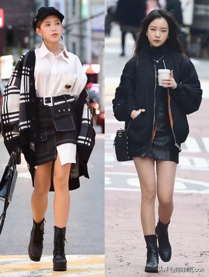 韩国女孩特别喜欢打扮吗,韩国女生爱穿外套