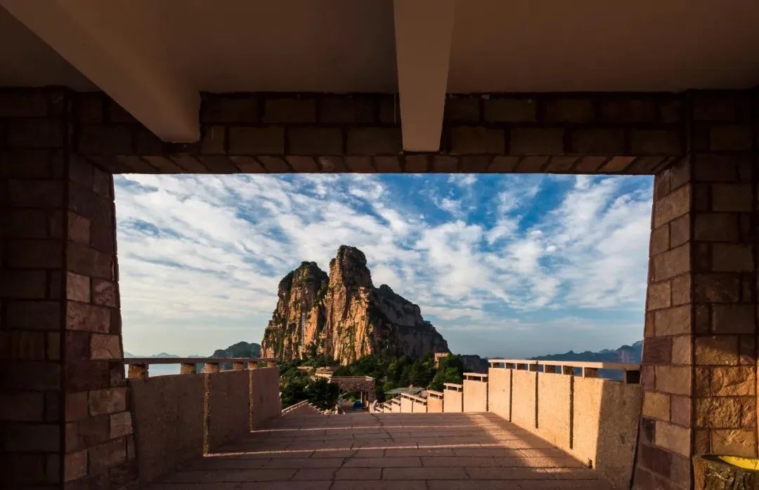 在东太行，与沧海桑田合个照