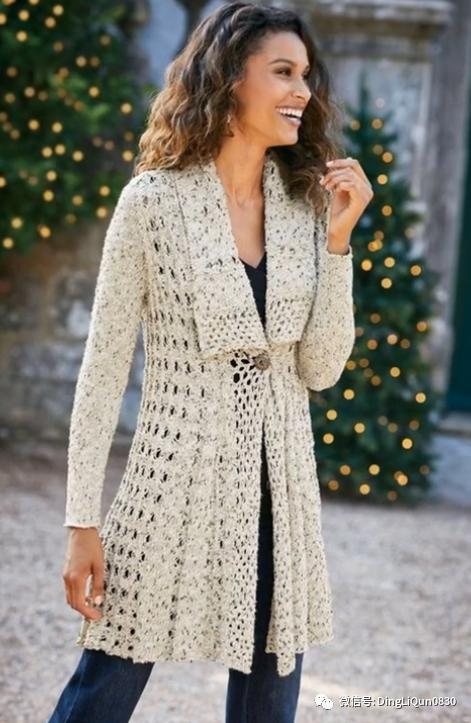 针织花型图案大全,十款好看的针织开衫秀出你的风格