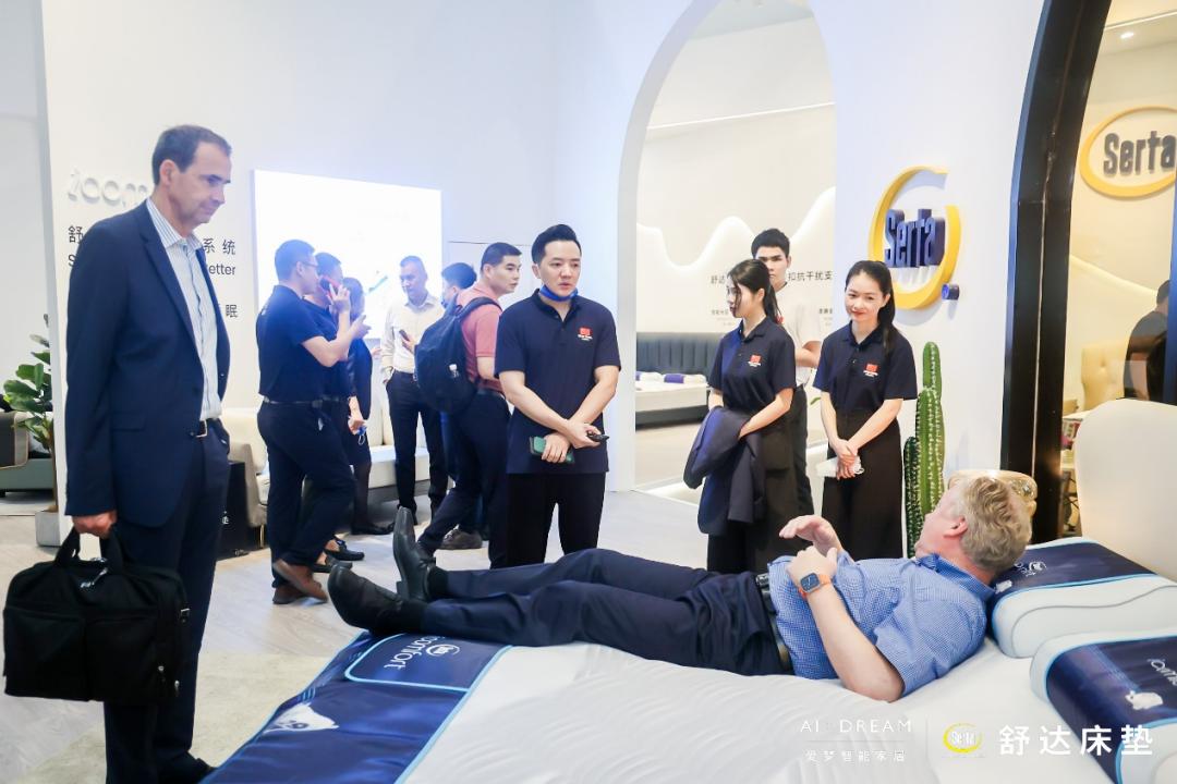 深圳国际家居展会现场,深圳国际家具展席梦思