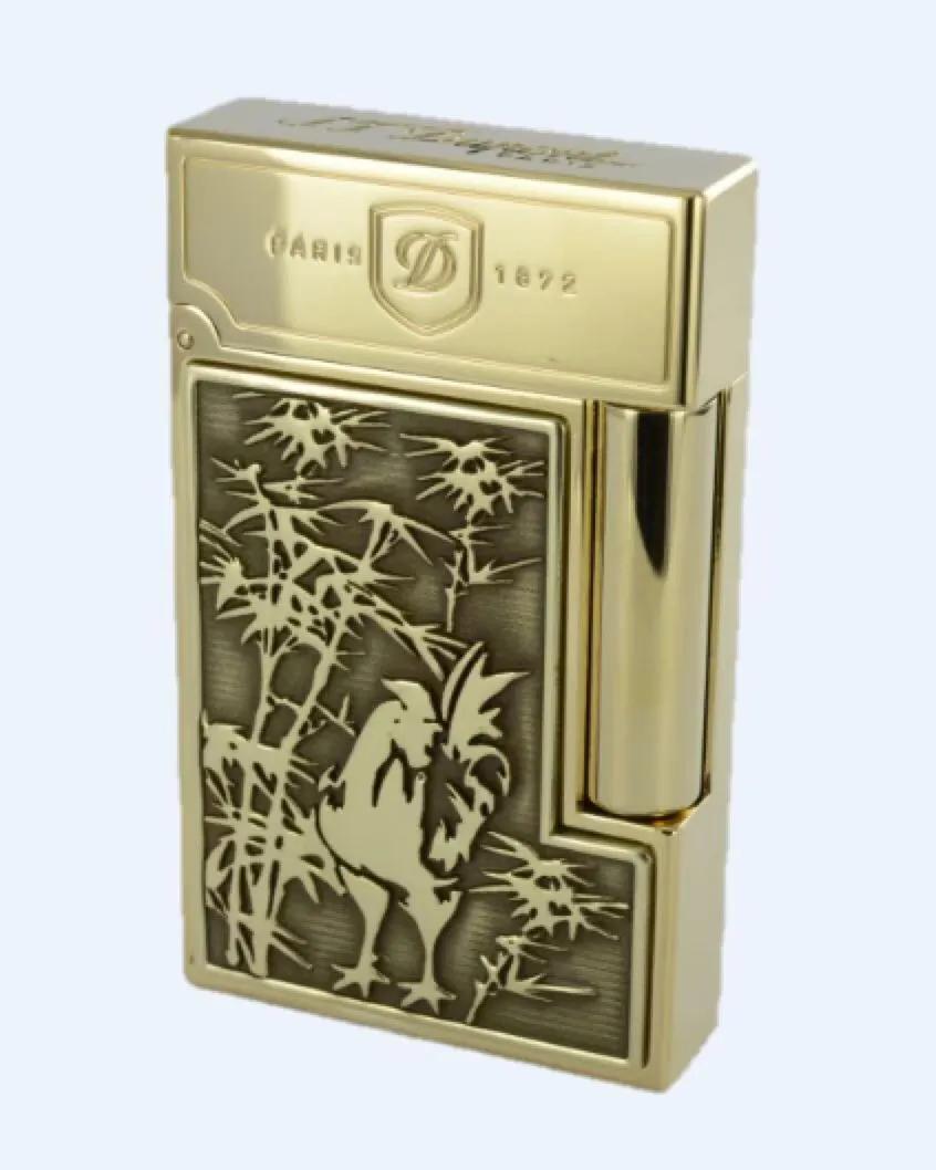 2017年东方美「金鸡」年限定系列都彭高端定制打火机象征幸运吉祥