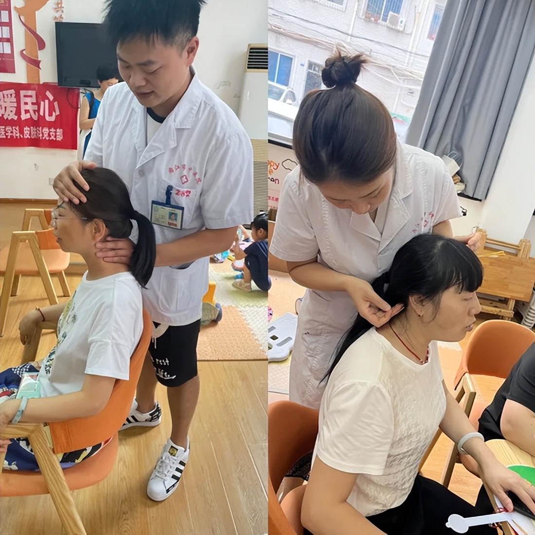 内江市中医医院义诊,爱心义诊进社区健康卫士展风采