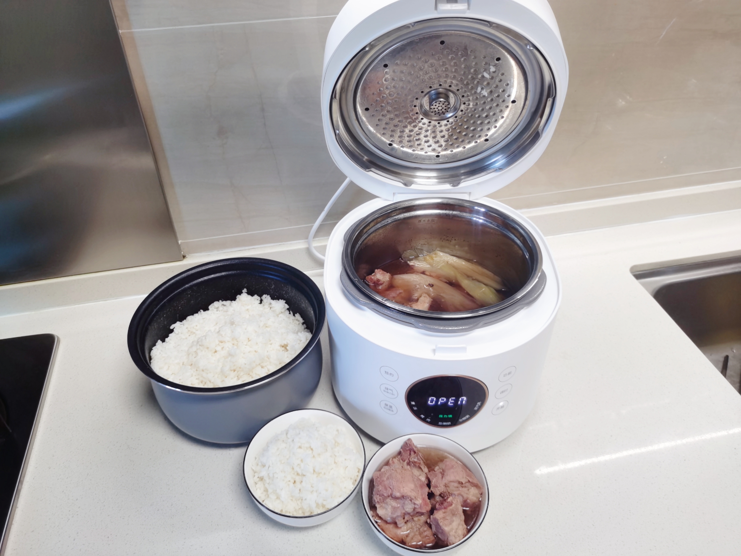 电高压锅与燃气高压锅的炖肉区别,高压锅与电压力锅炖肉口感对比