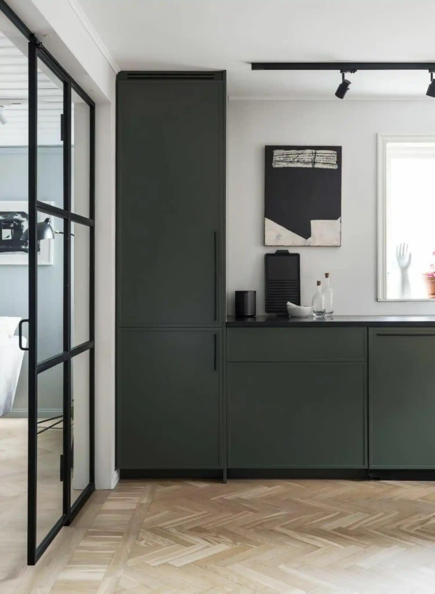 玻璃墙做什么隔断好看,家装玻璃隔断采光墙效果图