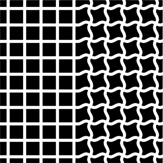 各类视力错觉,十种非常诡异的视错觉