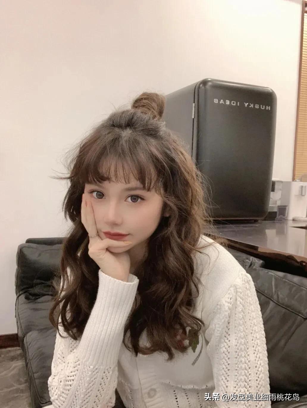 满头的法式卷怎么烫,法式卷烫发长发