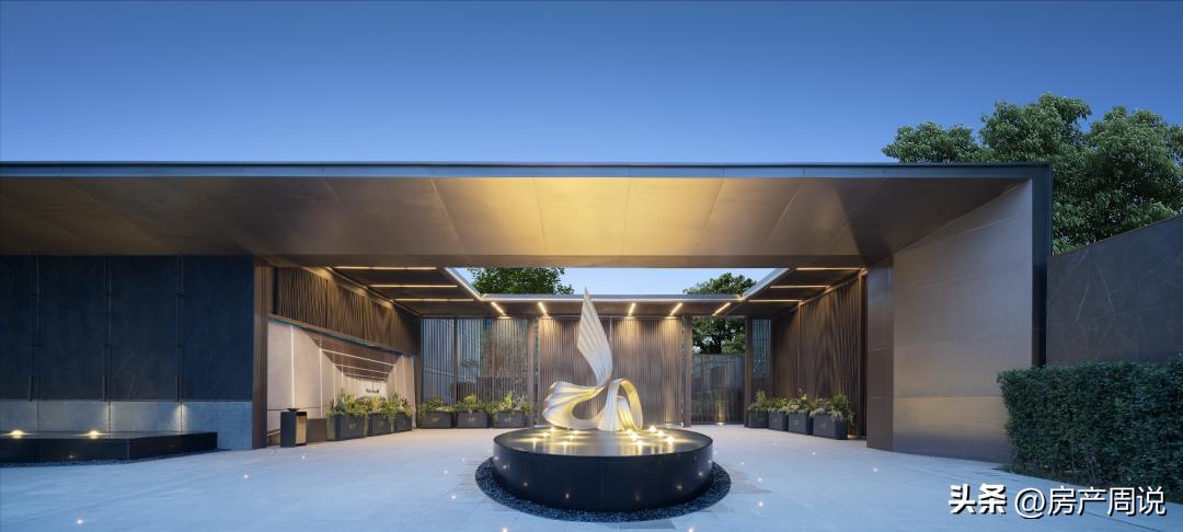 高档小区大门入口图片欣赏,高档小区大门入口门楼图