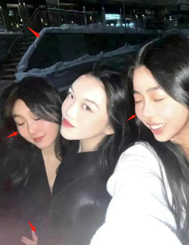 李嫣穿套装长发披肩淑女范十足,李嫣冬天穿吊带图片