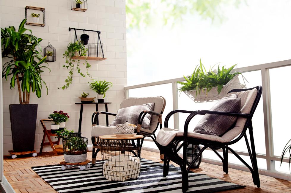 阳台铺哪种材质的地毯好,阳台铺什么地毯好看轻奢