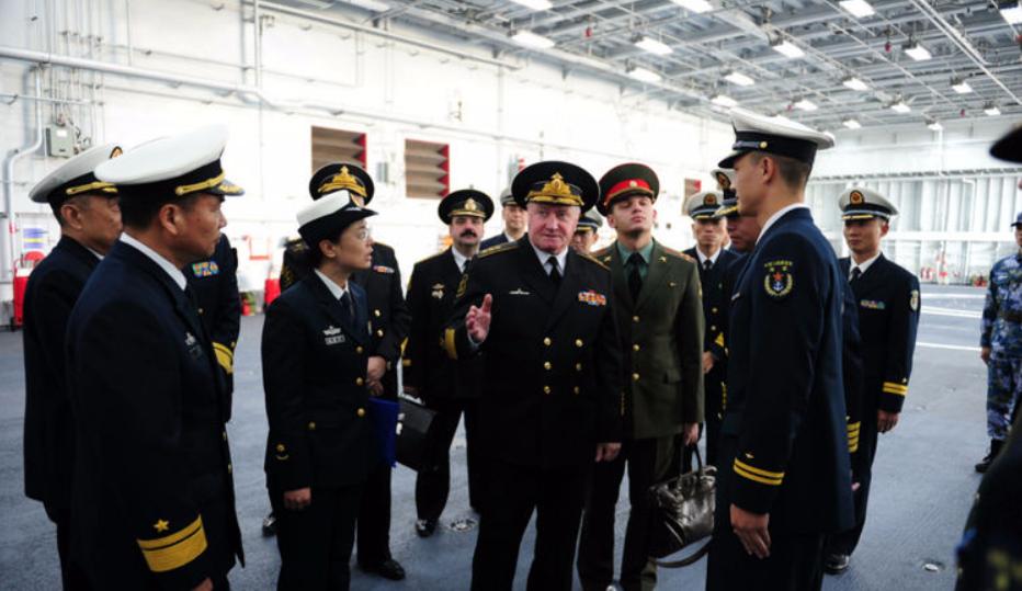 俄海军总司令透露重要信息,俄罗斯海军总司令访问中国