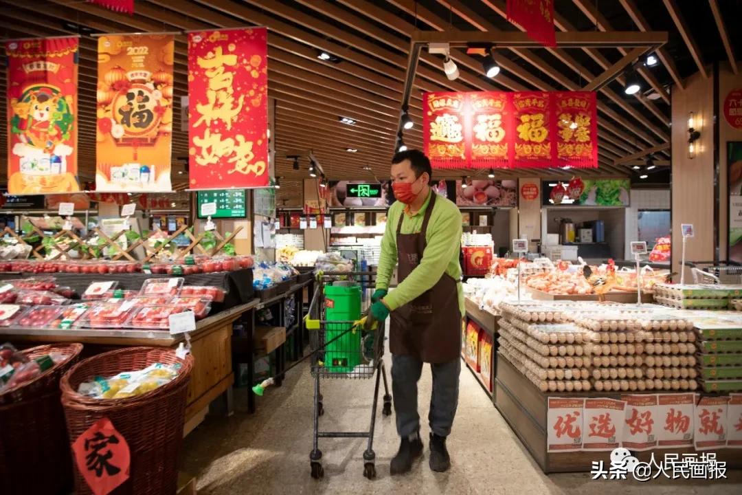 新春走基层超市,新春走基层古道新村春味儿浓